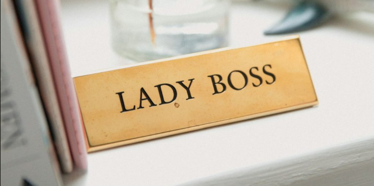Lady boss in charge